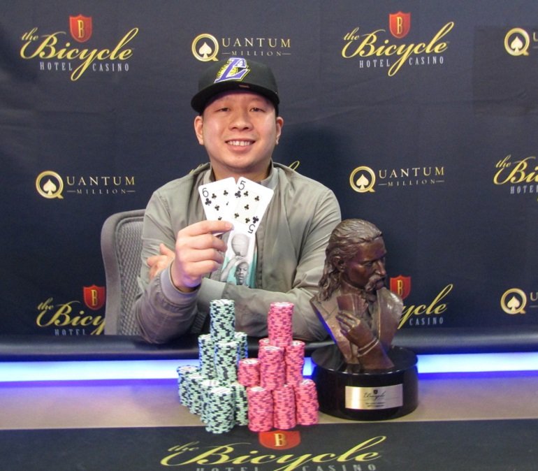Danny Wong wins 2018 Mega Millions XIX in The Bicycle
